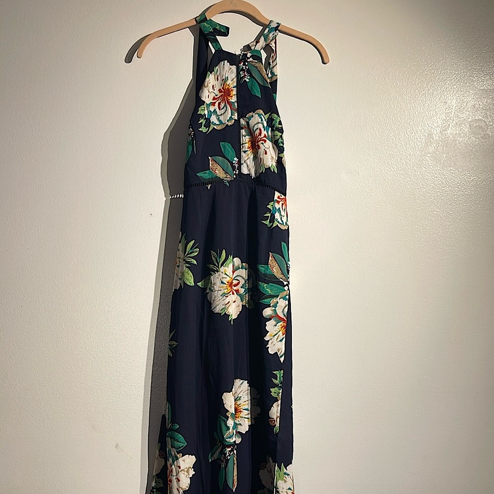 Misslook long maxi dress with tie in back
